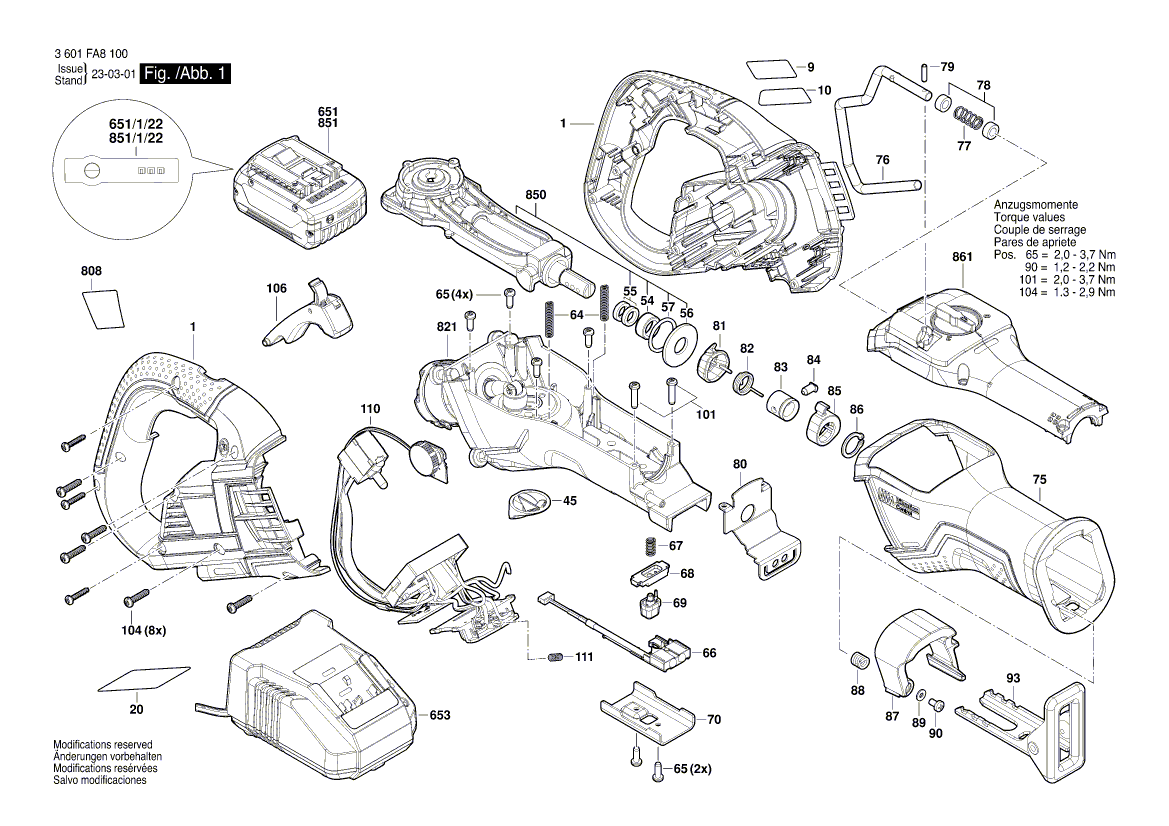 Nouveau authentique Bosch 1607000CF2 ROCKER ROCKER