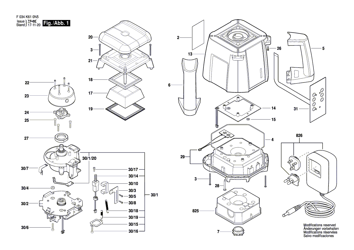 Ny ekte Bosch 2610A15289 Batteriboksemontering