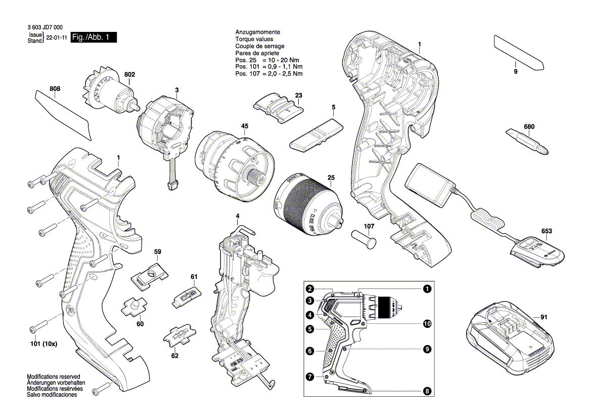 Neue echte Bosch 1600A026v6 Cover