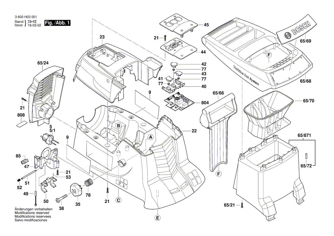 Новая подлинная Bosch 160111A3XB.