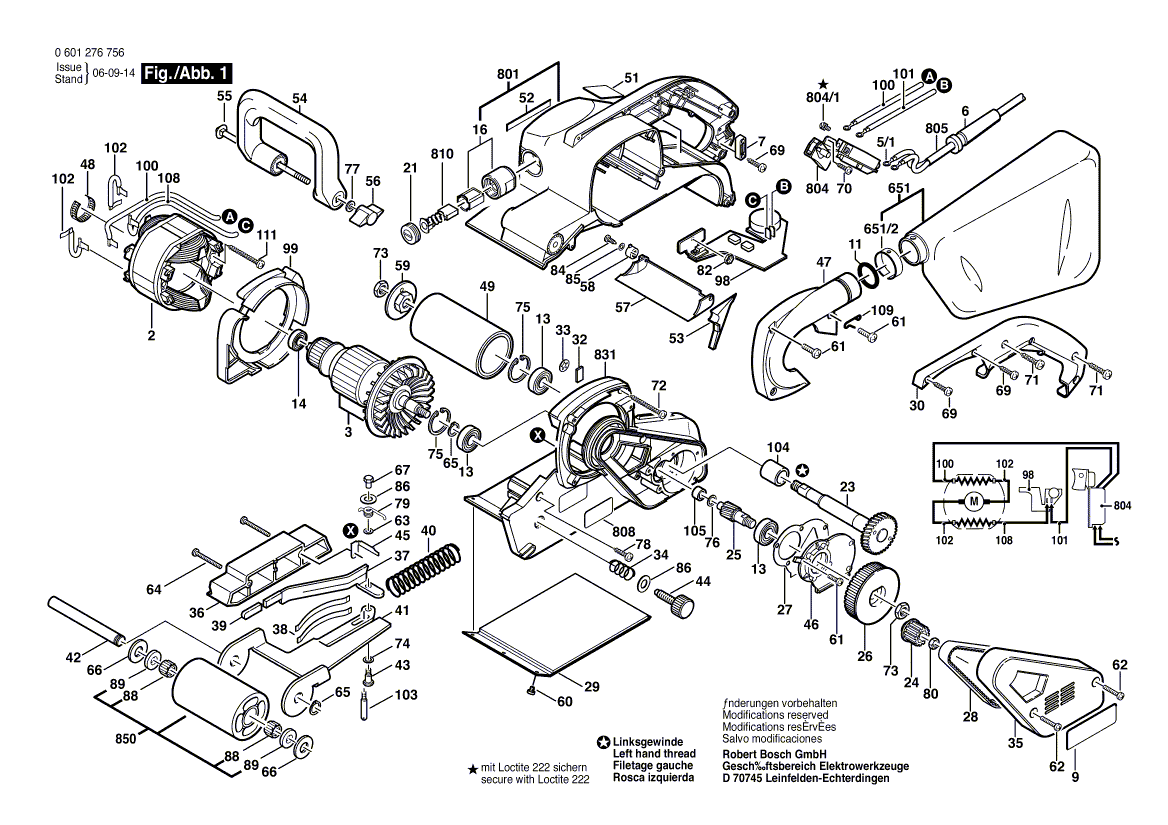 Neue echte Bosch 2610990025 Zahnradabdeckung