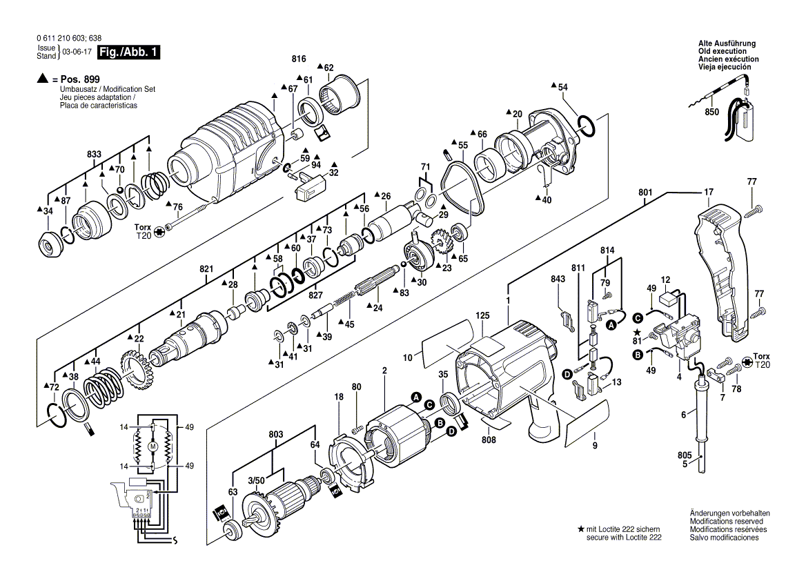 Ny ekte Bosch 161110353 Referanseplate