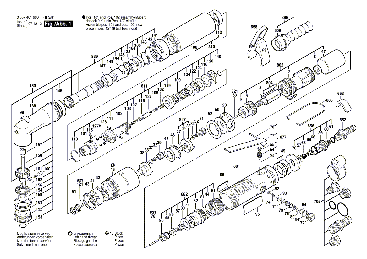 Ny ekte Bosch 3600009002 gummiplate