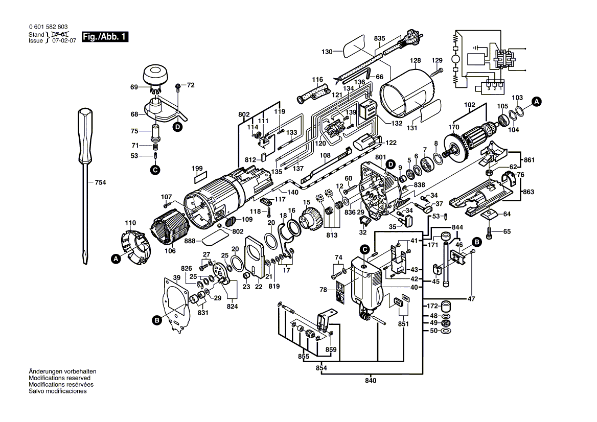 Neue echte Bosch 2600508037 Wohnungsabdeckung