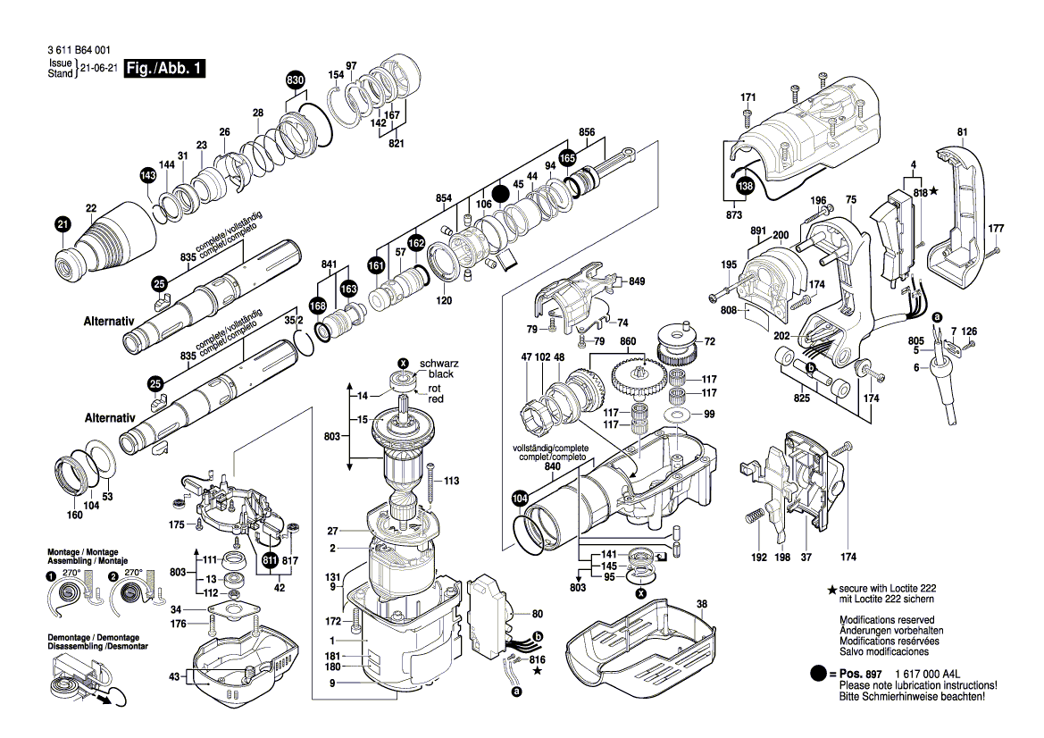 Ny ekte Bosch 160015001F Spring Beholder Ring