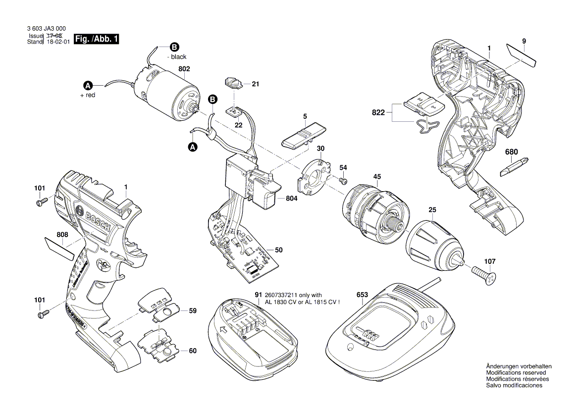 New Genuine Bosch 1600A004BS Electronic Assembly