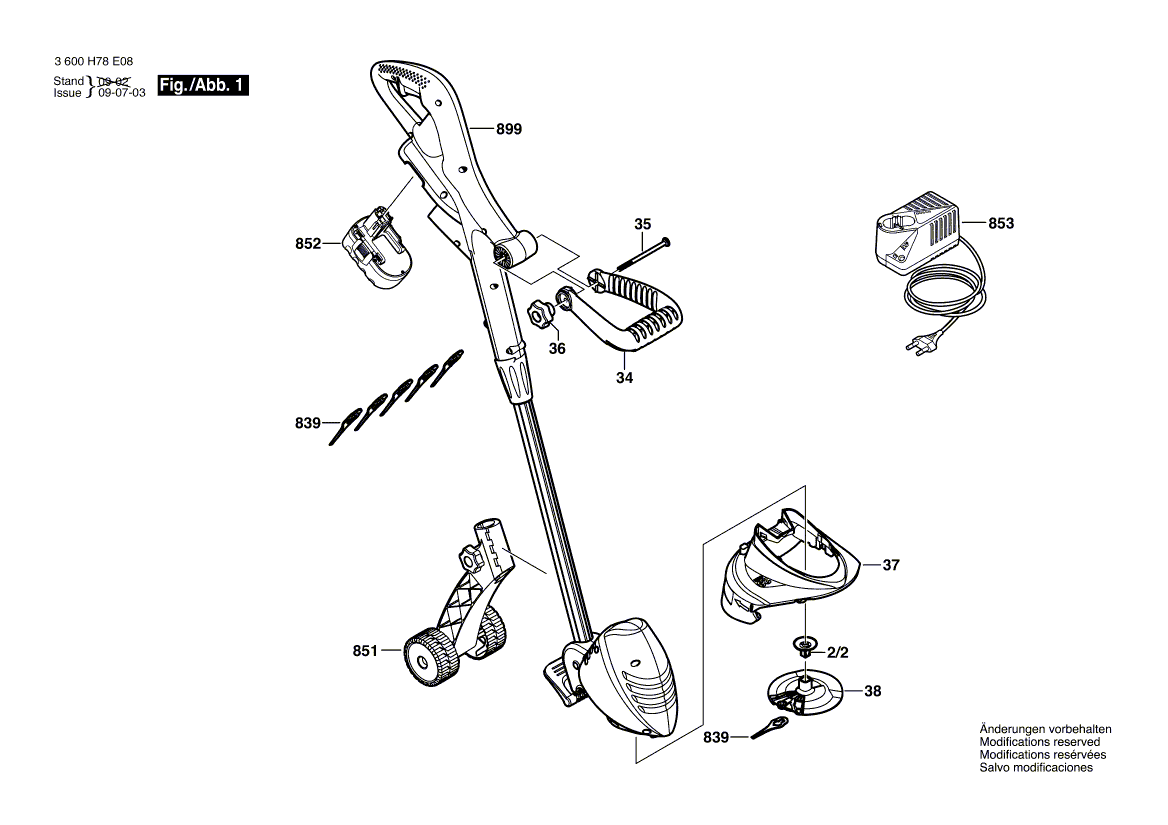 New Genuine Bosch 1619X04550 Blade