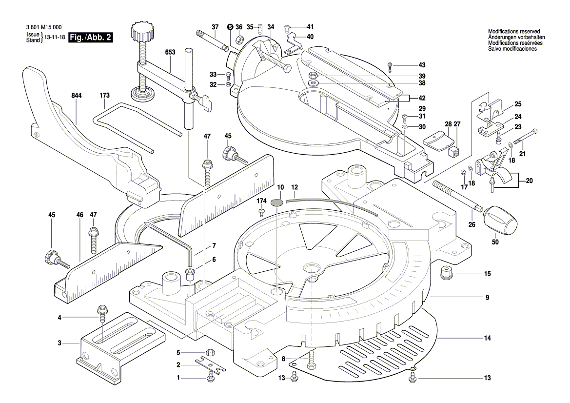 New Genuine Bosch 1619P04122 Housing Cover