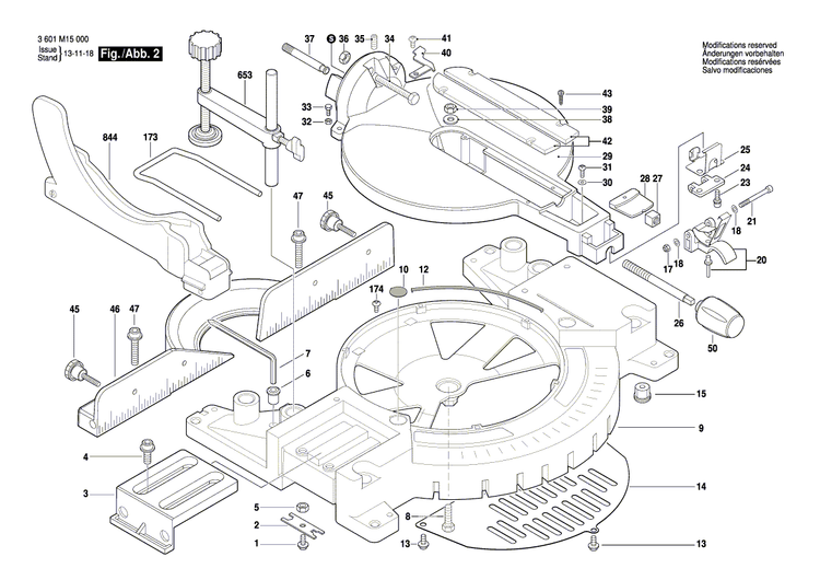 New Genuine Bosch 1619P04195 Screw