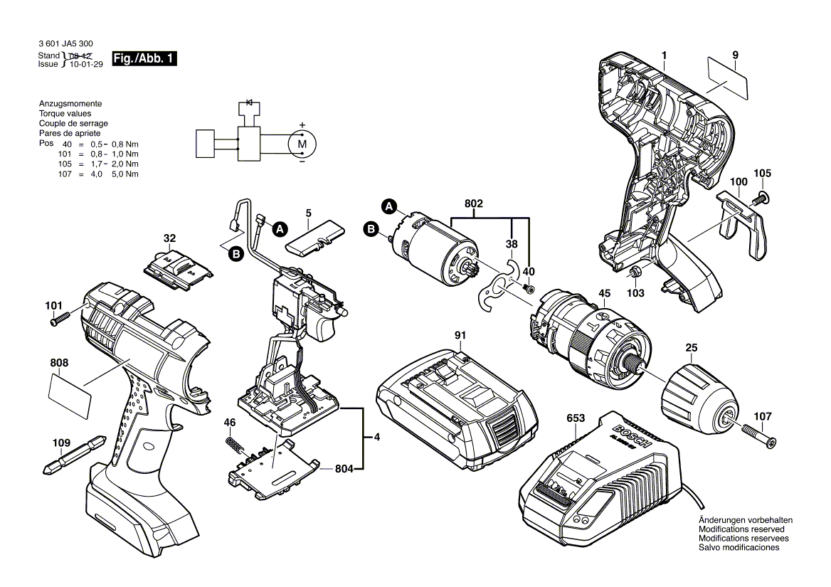 Nouvelle véritable plaque signalétique Bosch 160111A50W