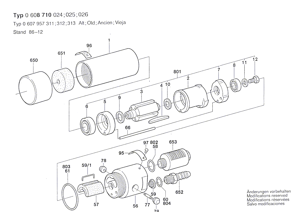 Новый подлинный набор деталей Bosch 3607010022