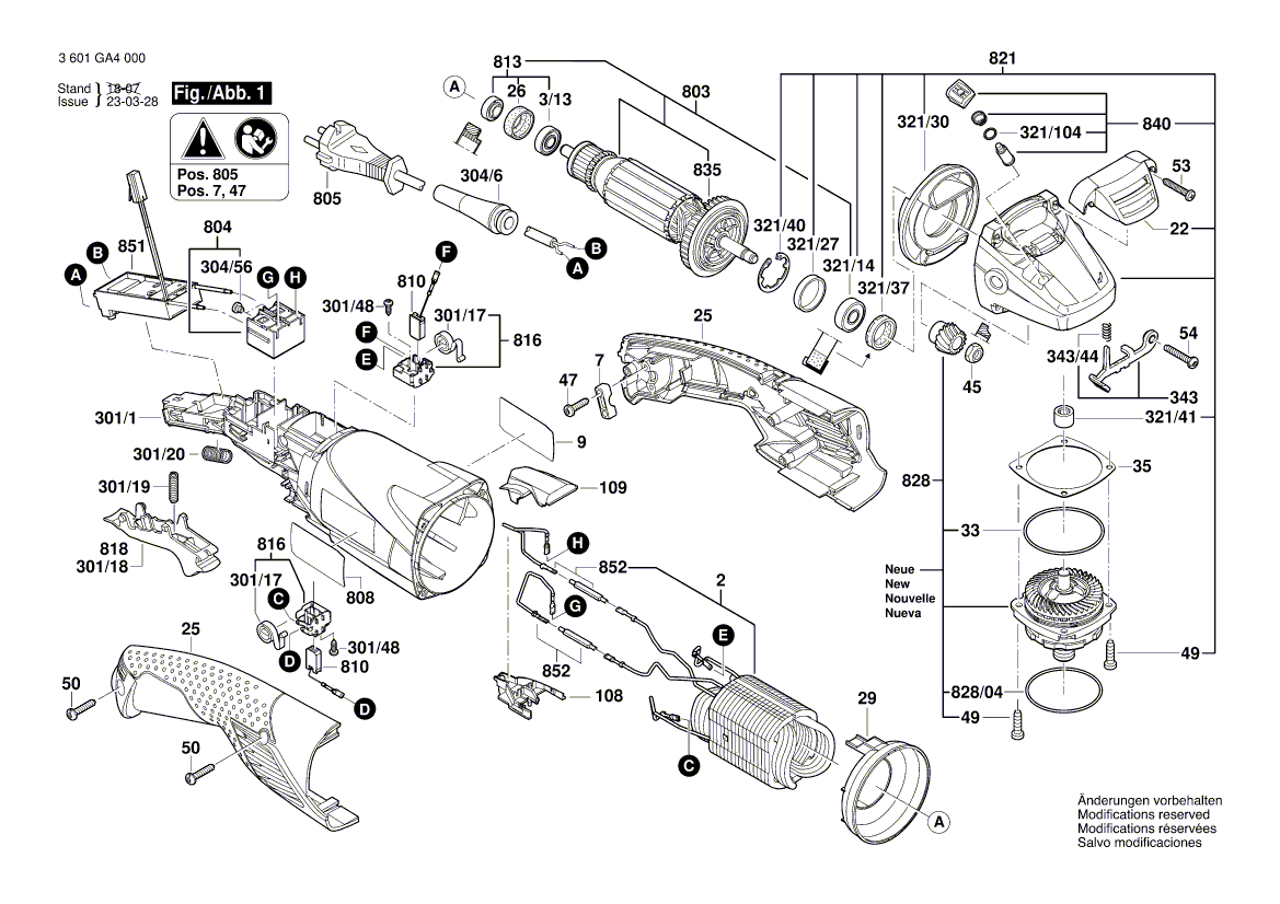 Новый подлинный Bosch 160111C2ES Производитель