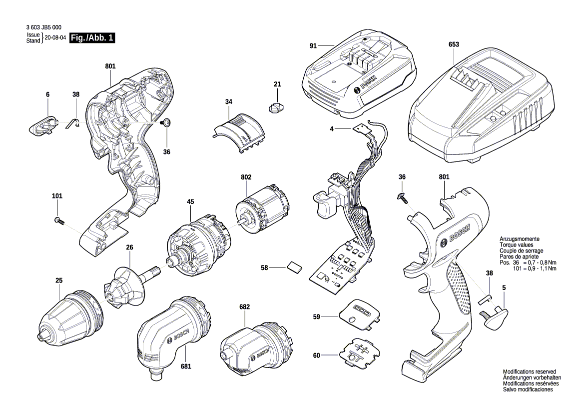 Nieuwe echte Bosch 16055002fm woonomslag