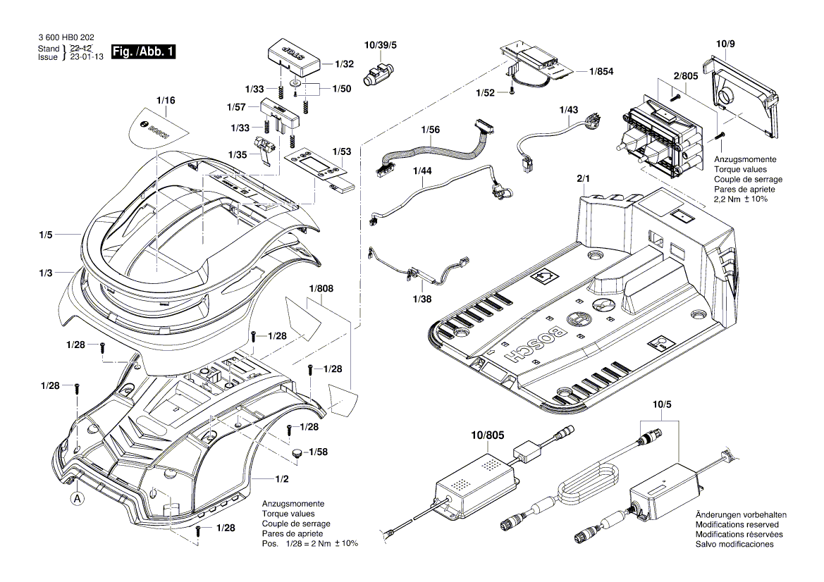 Nieuwe echte Bosch 160111a83c naamplaatje