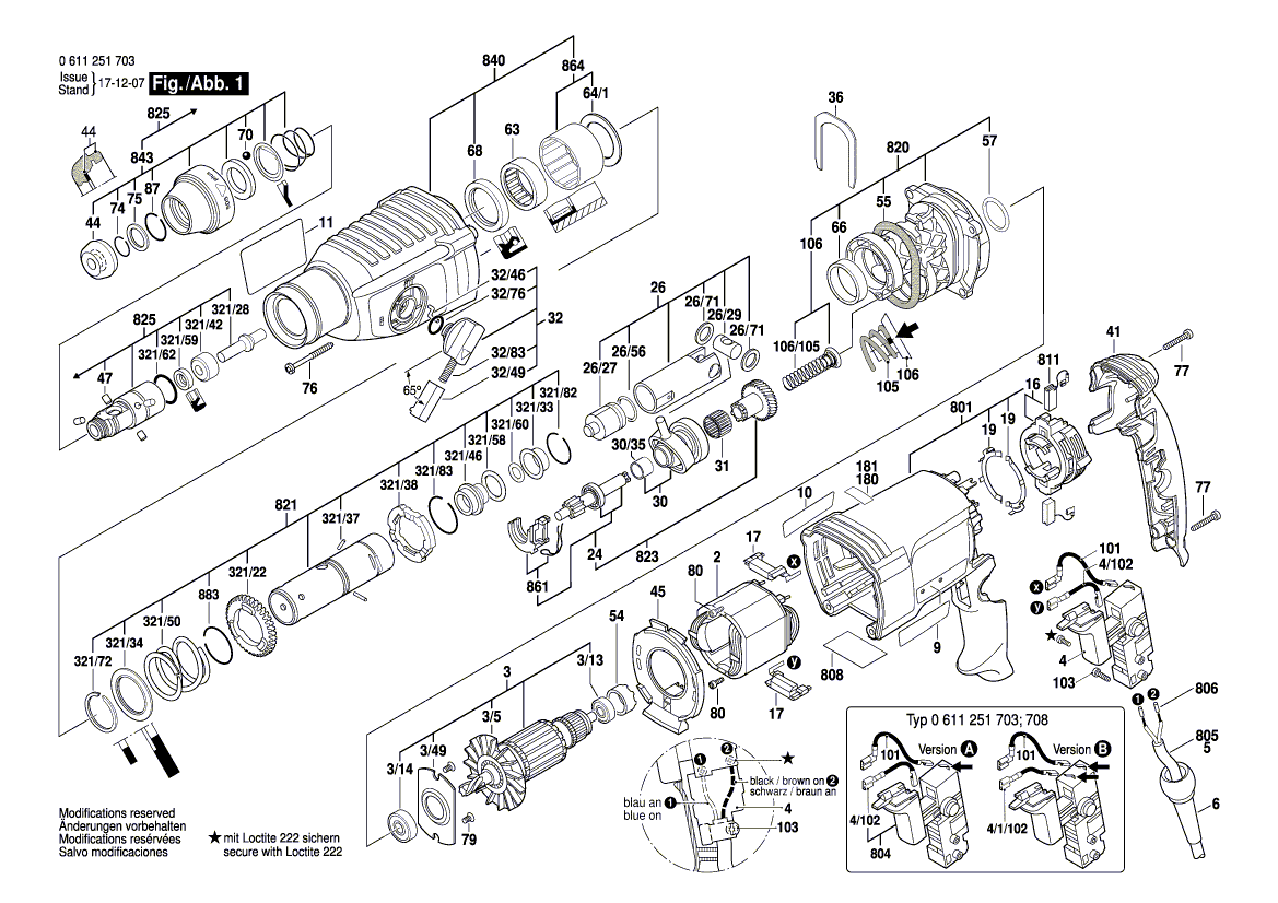 Neue echte Bosch 1611110Z37 Hersteller -Typenschild