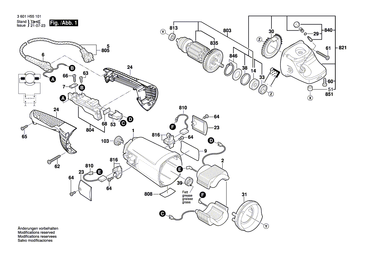 Nieuwe echte Bosch 16058080B2 Lagersflens