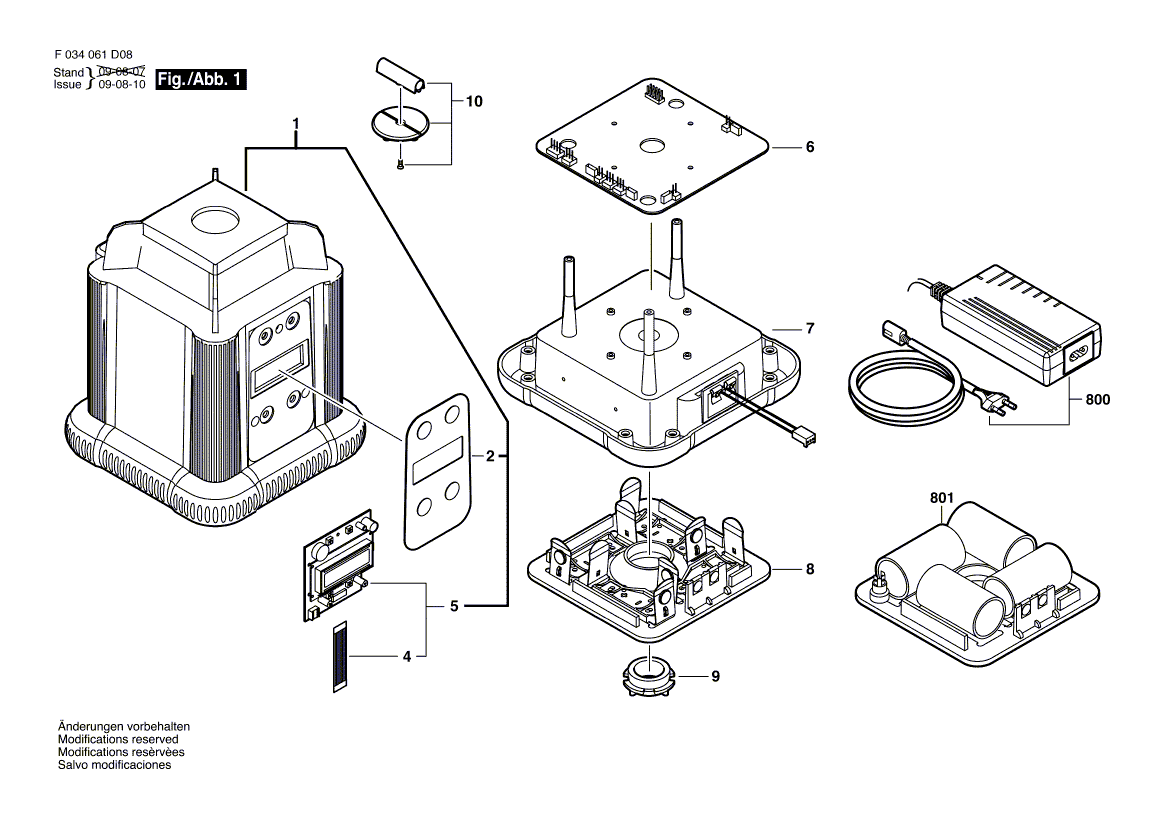 Neues echtes Bosch 2610A06973 Lasermodul