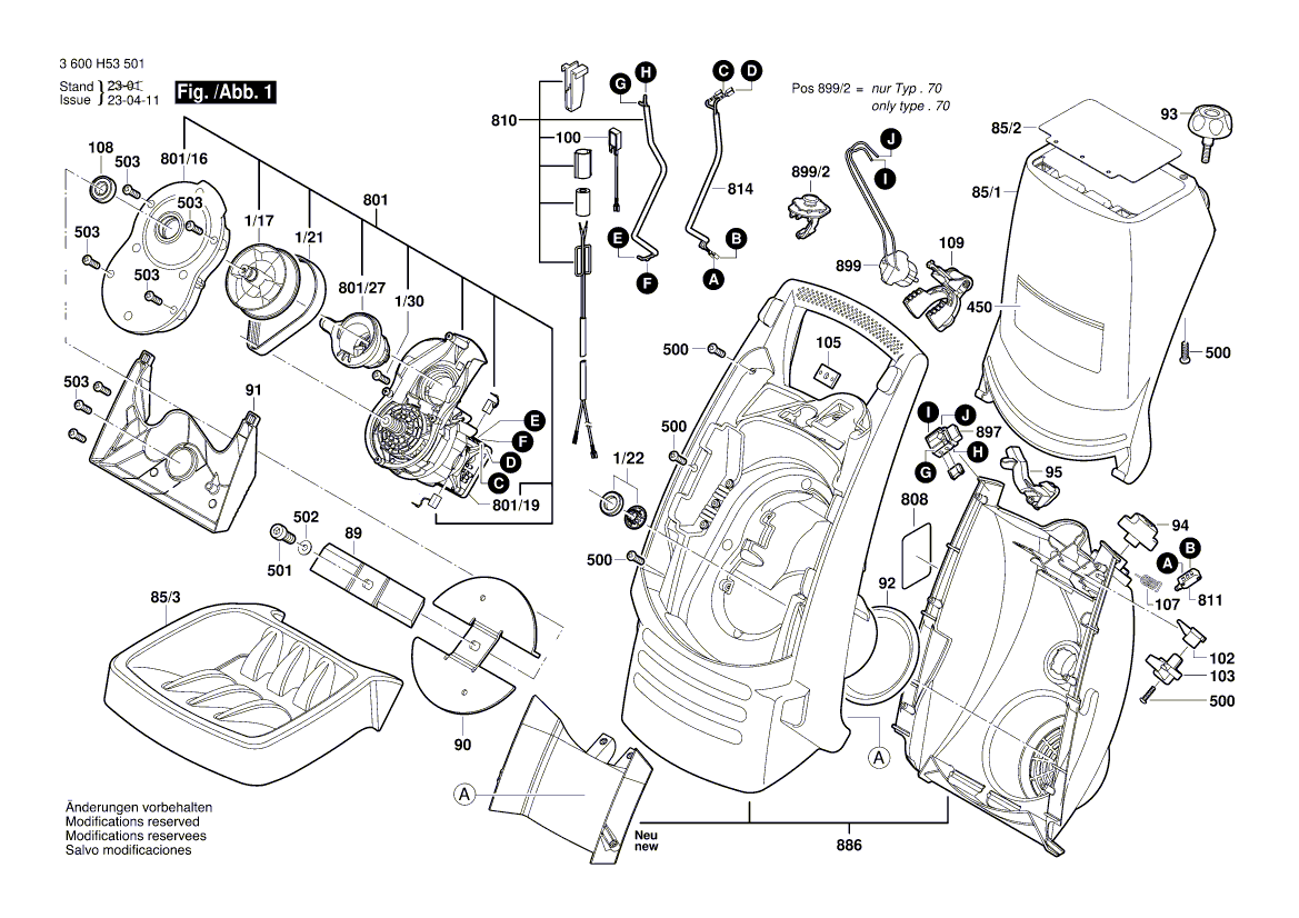 Neuer Original Bosch F016104209 Motor 