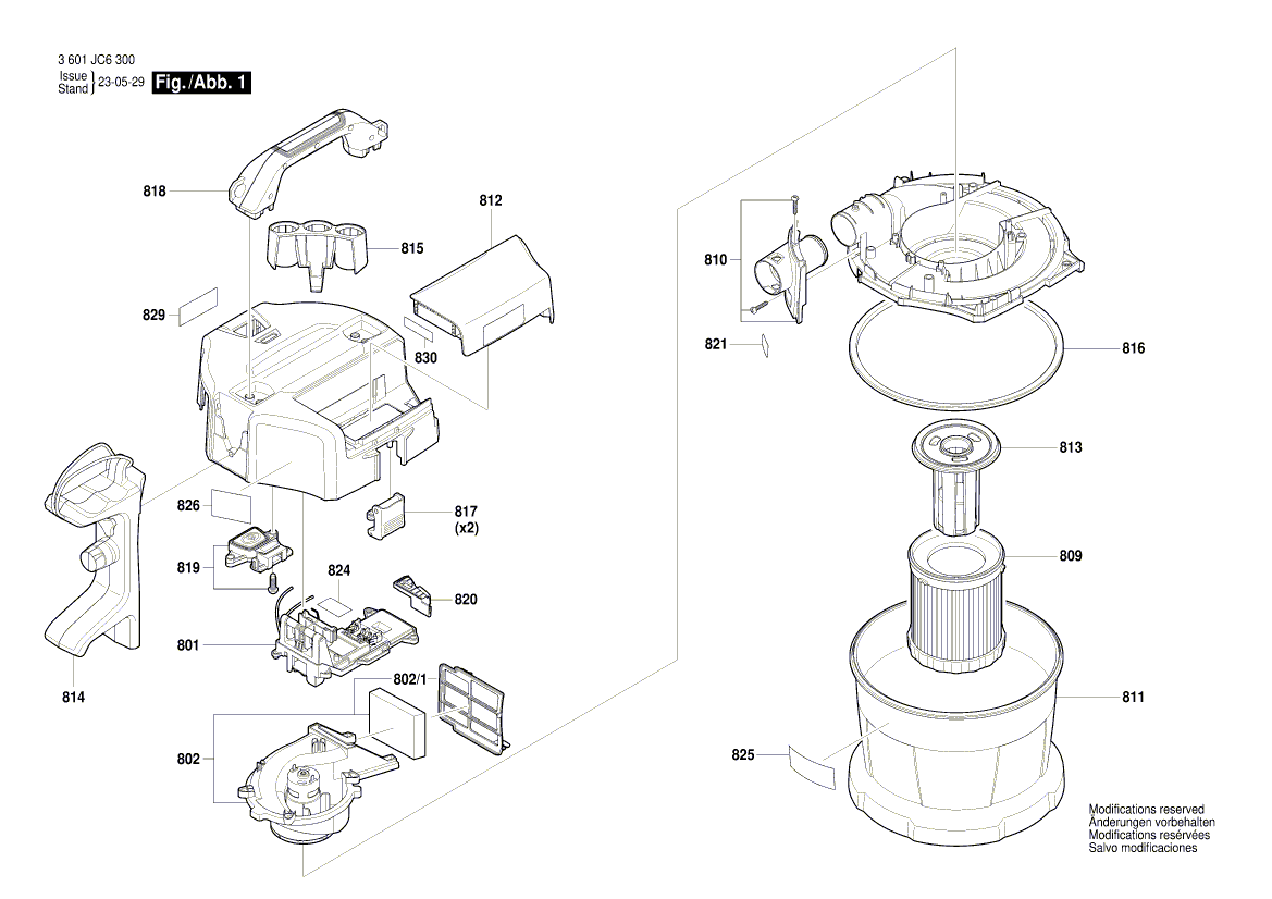 Ny ekte Bosch 1600A011RN -albue