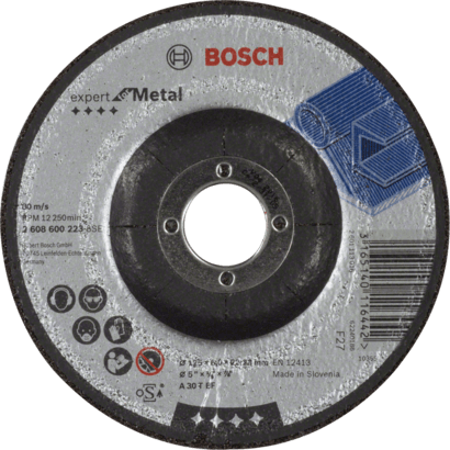 New Genuine Bosch 2608600223 Expert for Metal Grinding Disc For small angle