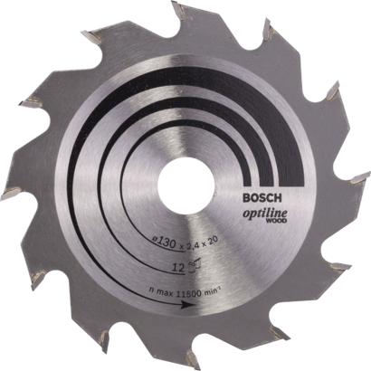 New Genuine Bosch 2608641167 Optiline Wood Circular Saw Blade