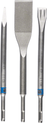 New Genuine Bosch 2607019159 SDS plus Chisel Set, 3-Piece