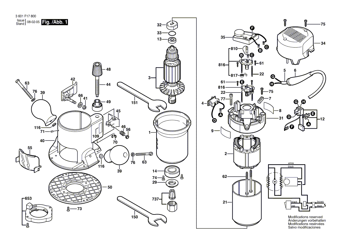 Neues echtes Bosch 2610993576 Einstellungsvorrichtung