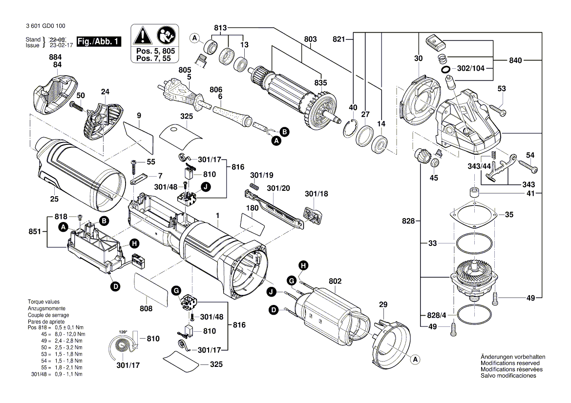 New Genuine Bosch 1604611042 Compression Spring