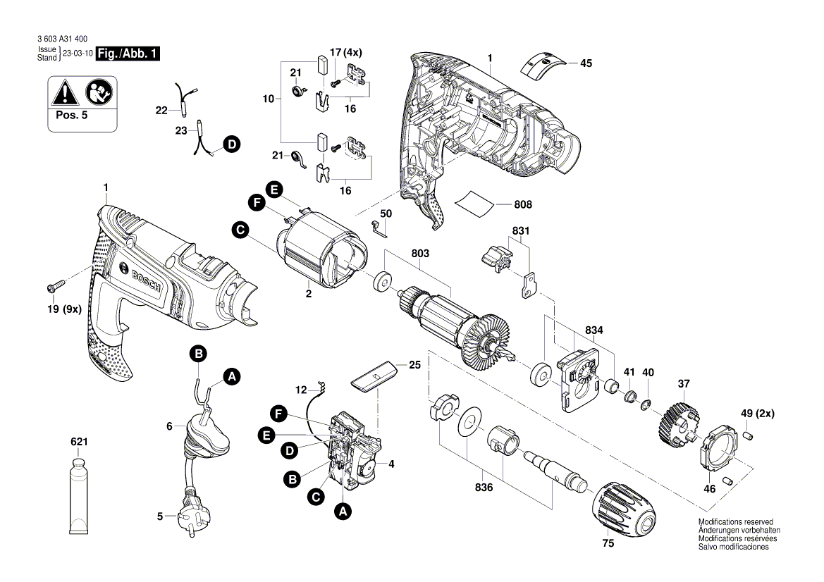 Новая подлинная Bosch 160111AA38