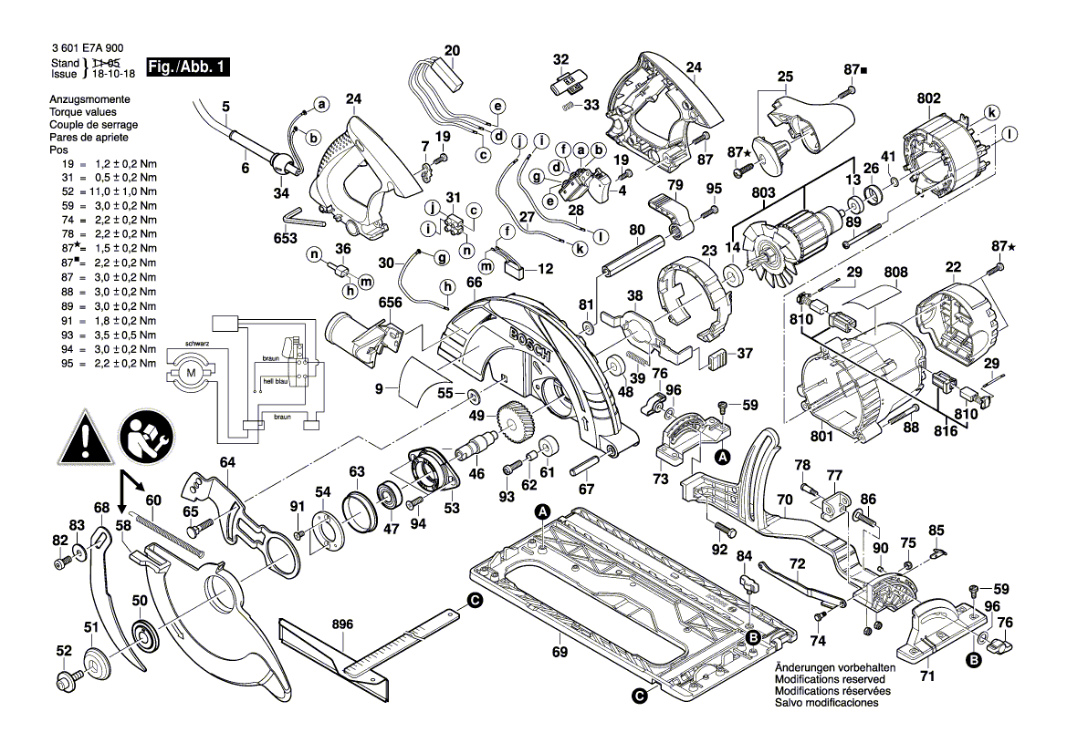 Neue echte Bosch 1600A00Y01 Scharnierhalterung