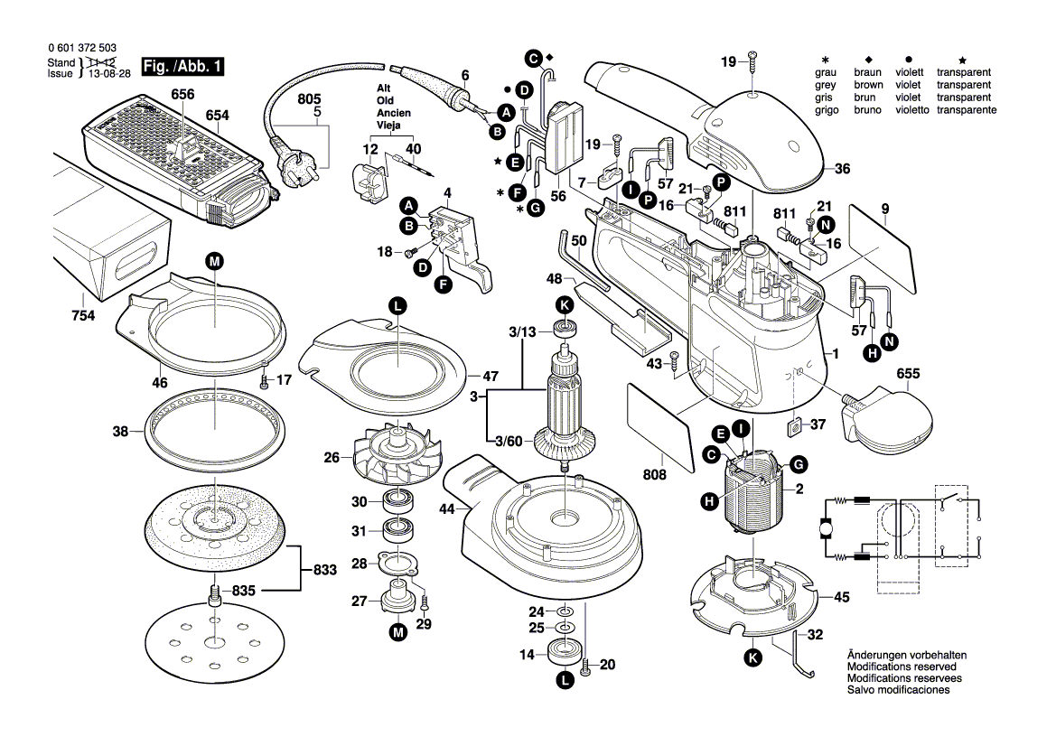 New Genuine Bosch 2600101047 Shim