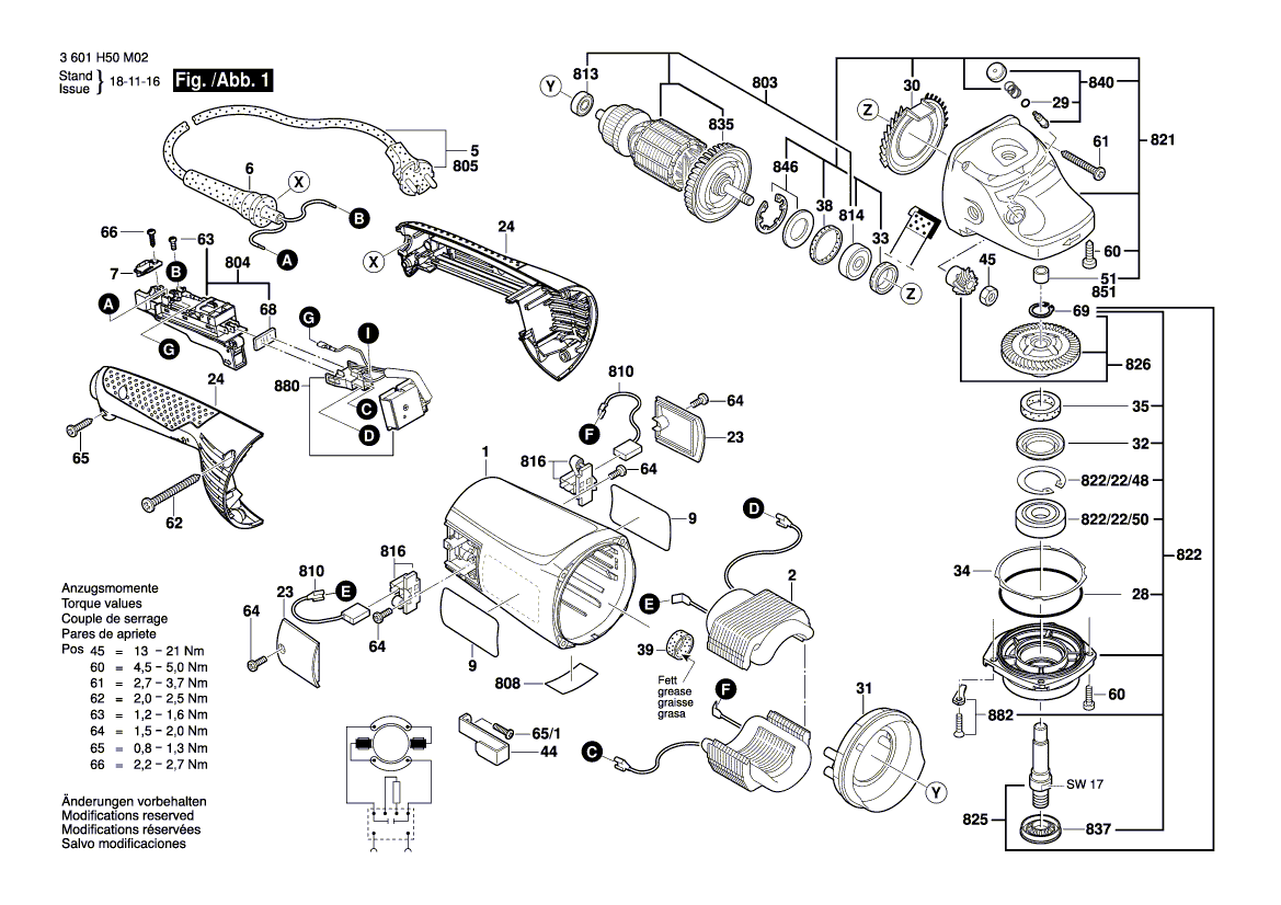 Новый подлинный Bosch 1607000C13 Off Switch