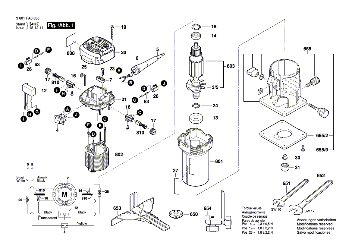 NOUVEAU véritable Bosch 1604460306 Cordon d'alimentation