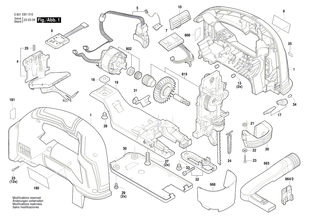 New Genuine Bosch 160111A9U1 Nameplate