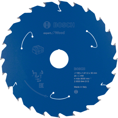 Nouveau véritable Bosch 2608644513 Expert pour la lame de scie circulaire en bois pour sans fil sans fil