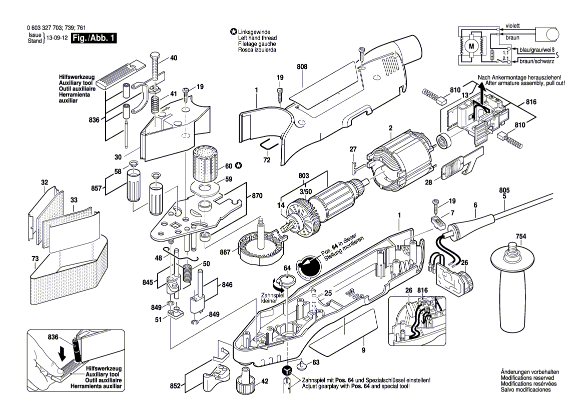 Neue echte Bosch 2601119515 Markierungsplatte