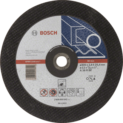 New Genuine Bosch 2608600542 Expert for Metal Cutting Disc For chop saws