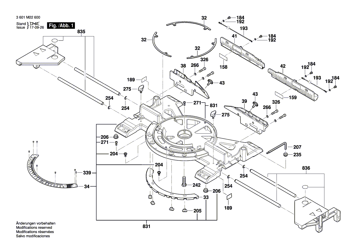 NEU EURIERE BOSCH 1609B01396 Kabelhalter