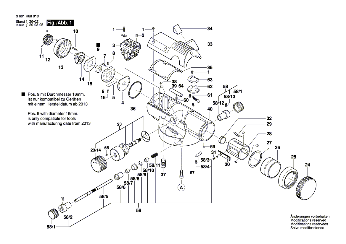 Neues echtes Bosch 2610A05772 Okulare