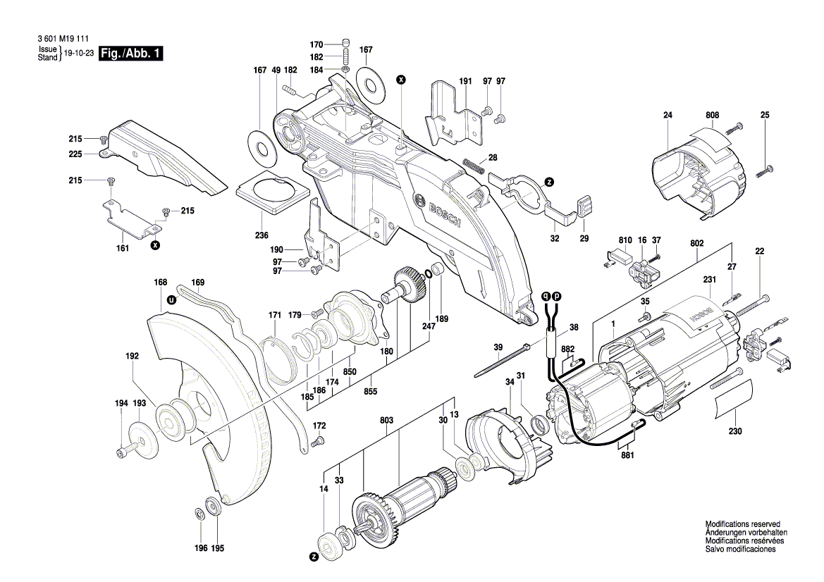 Новый подлинный Bosch 1609b01463 Плековой винт