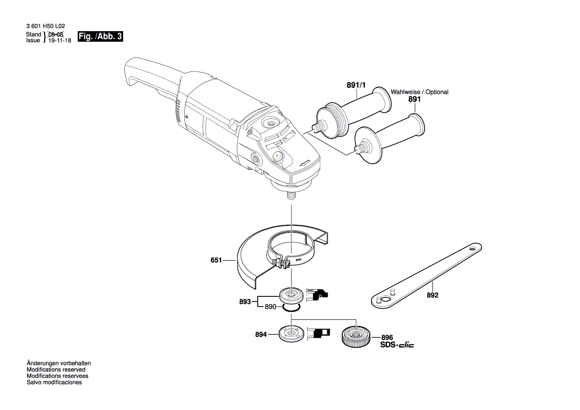 New Genuine Bosch 1619P12869 Nameplate