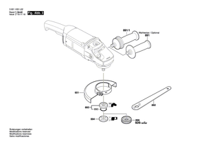 New Genuine Bosch 1619P12869 Nameplate