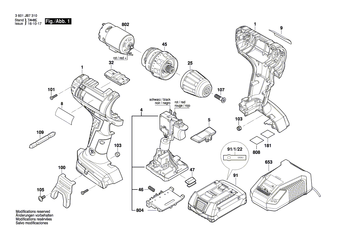 Neue echte Bosch 2609199783 Getriebekasten