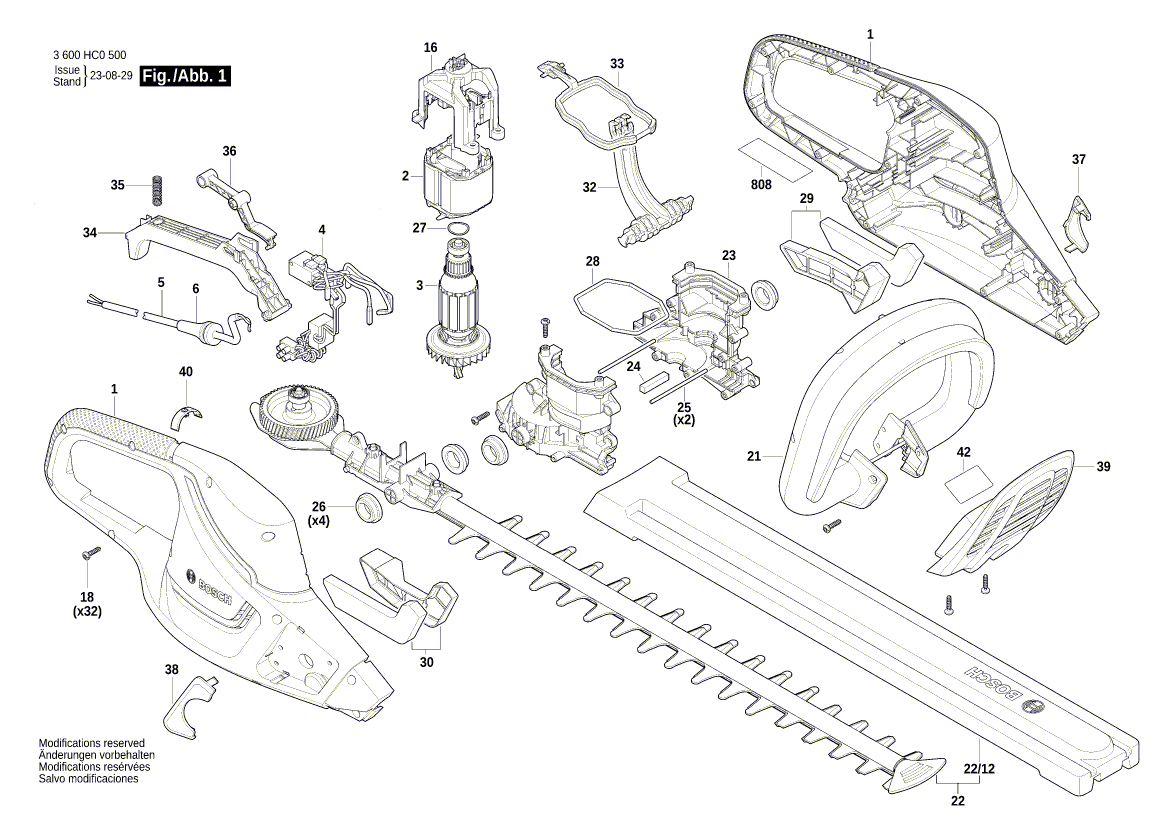 Новый подлинный держатель кисти Bosch 1600A019A3