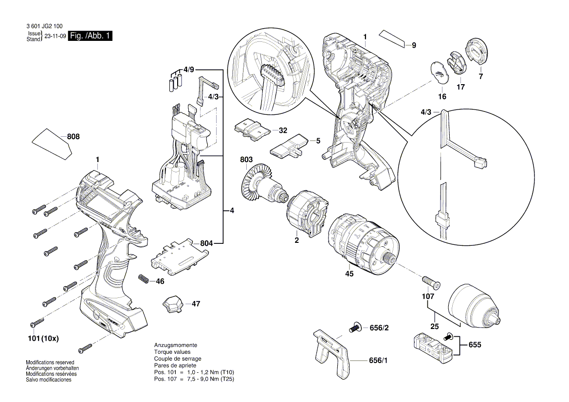 Новый подлинный Bosch 1619p13836 Stator