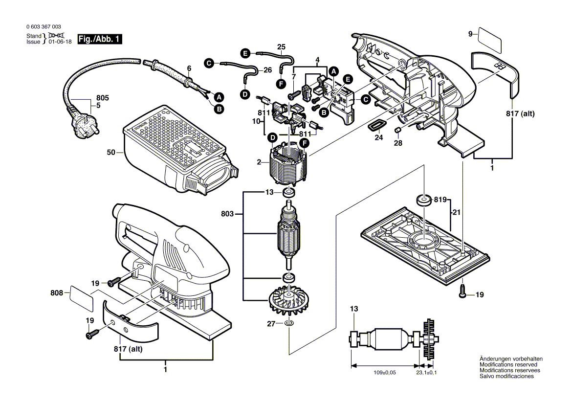 Neue echte Bosch 2605104643 Wohnabteilung