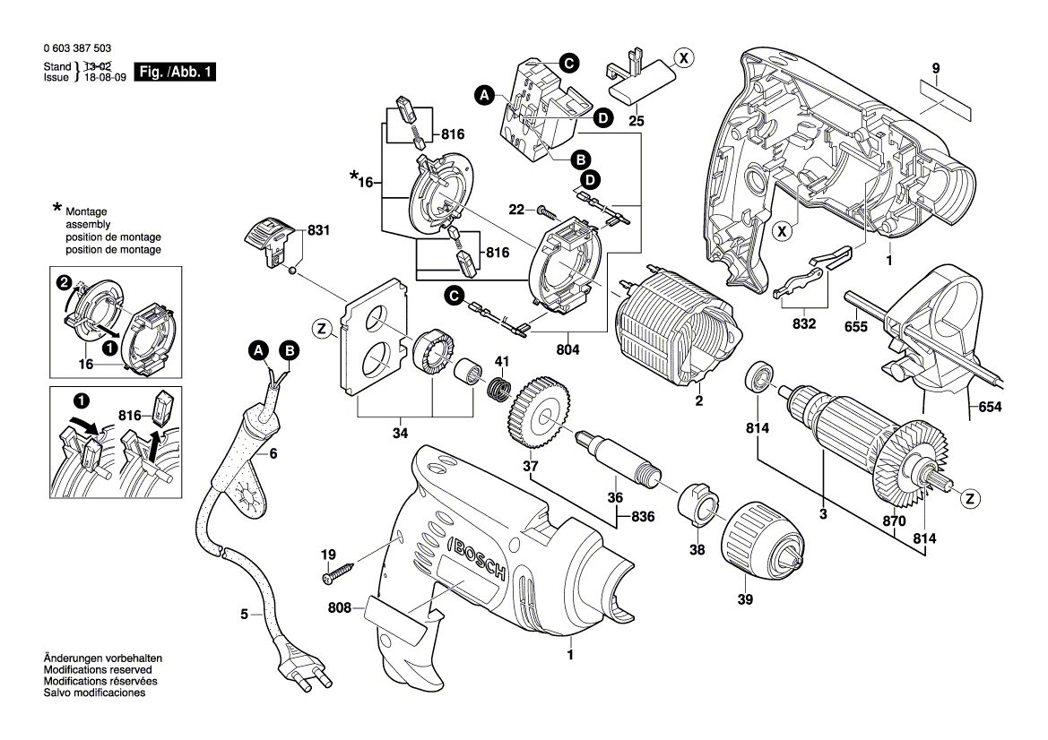 Neue echte Bosch 2605104775 Wohnabteilung