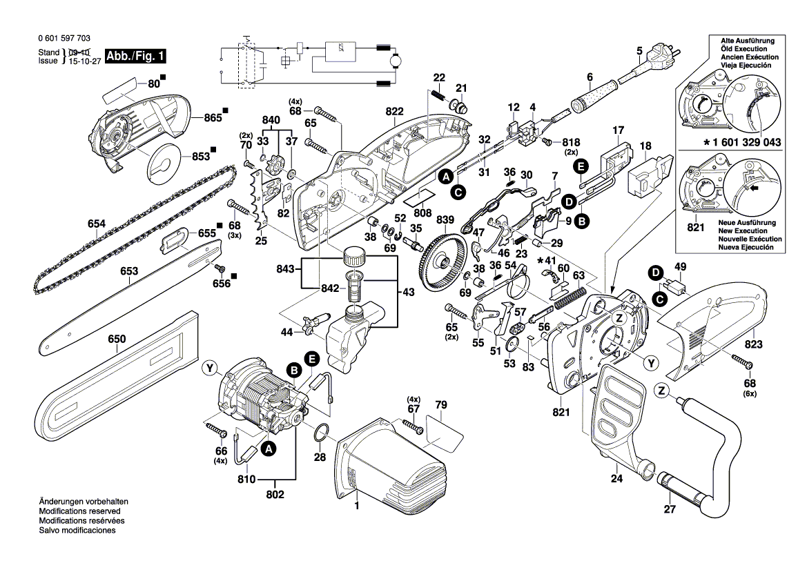 Ny ekte Bosch 1600206035 mellomring