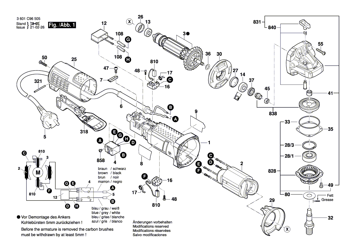 Новый подлинный Bosch 1619p11187