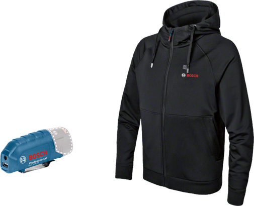 Ny ekte Bosch 06188000eu GHH 12+18V XA 2XL Professional Heated Hoodie